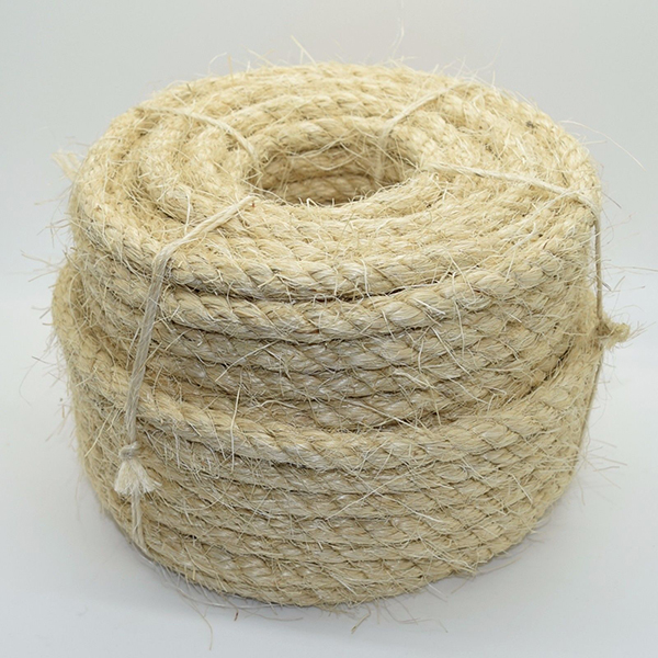 0.5m Long Natural Sisal Rope For Crafts, Cats Scratching Post & Pets Animal