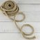 10m Natural Twisted Jute Hessian Braided Rope Boating Sash & Garden Decking