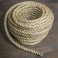 10m Natural Twisted Jute Hessian Braided Rope Boating Sash & Garden Decking