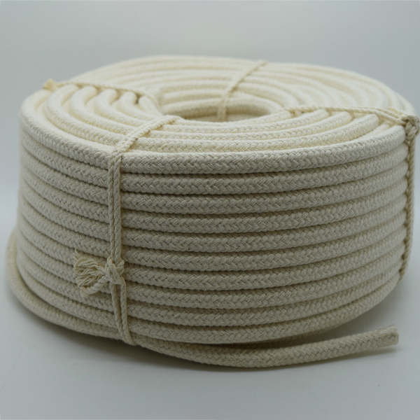 10mm Soft & Eco-Friendly Braided Cotton Rope for Washing Clothes and Bag Handles 