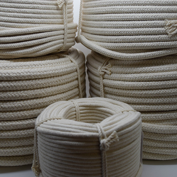 10mm Soft & Eco-Friendly Braided Cotton Rope for Washing Clothes and Bag Handles 