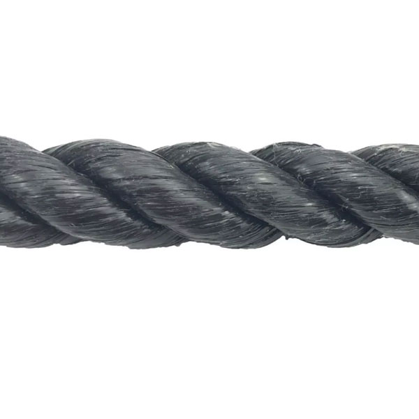 10mm Black Polypropylene 3 Strand Nylon Rope For Marine & Domestic Uses