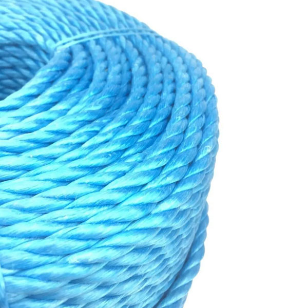 10mm Blue Polypropylene 3 Strand Nylon Rope For Marine & Domestic Uses