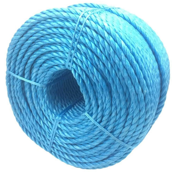 10mm Blue Polypropylene 3 Strand Nylon Rope For Marine & Domestic Uses