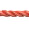 10mm Orange Polypropylene 3 Strand Nylon Rope For Marine & Domestic Uses