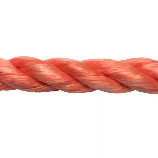 10mm Orange Polypropylene 3 Strand Nylon Rope For Marine & Domestic Uses