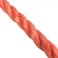 10mm Orange Polypropylene 3 Strand Nylon Rope For Marine & Domestic Uses