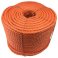 10mm Orange Polypropylene 3 Strand Nylon Rope For Marine & Domestic Uses