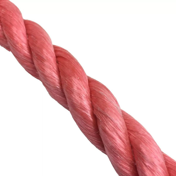 10mm Red Polypropylene 3 Strand Nylon Rope For Marine & Domestic Uses 