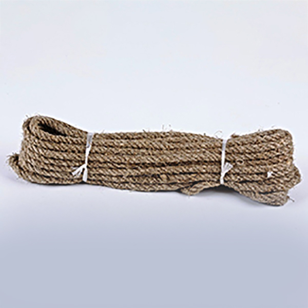 10mm Thick Twisted Braided European Flax Linen Hemp Rope For Decking Garden & Boating