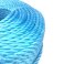 3 Strand Blue 12mm Thick Polypropylene Rope Coil Nylon Lightweight 