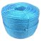 3 Strand Blue 12mm Thick Polypropylene Rope Coil Nylon Lightweight 