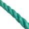 12mm Green Polypropylene 3 Strand Nylon Lightweight Rope Coil 