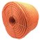 12mm Polypropylene Orange Rope Coil 3 Strand Nylon Lightweight Rope