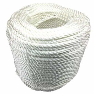 3 Strand White 14mm Nylon Rope Mooring & Anchoring