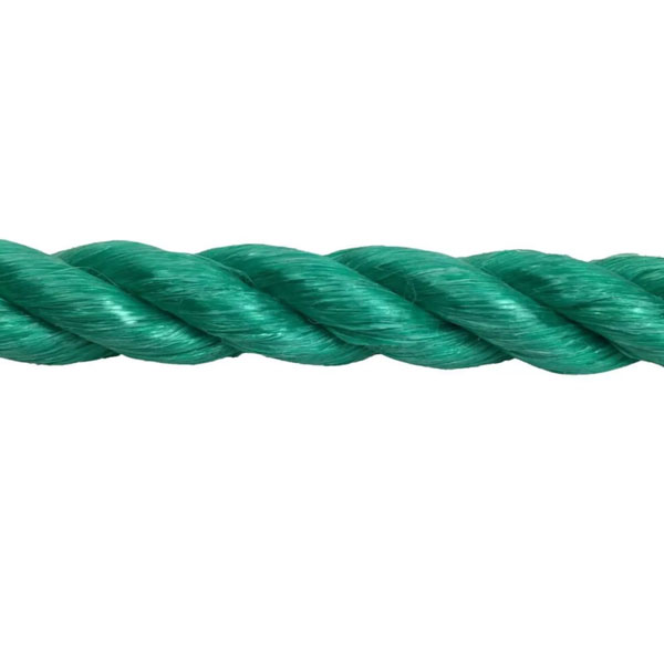 3 Strand Polypropylene 16mm Green Coil Nylon Lightweight Rope