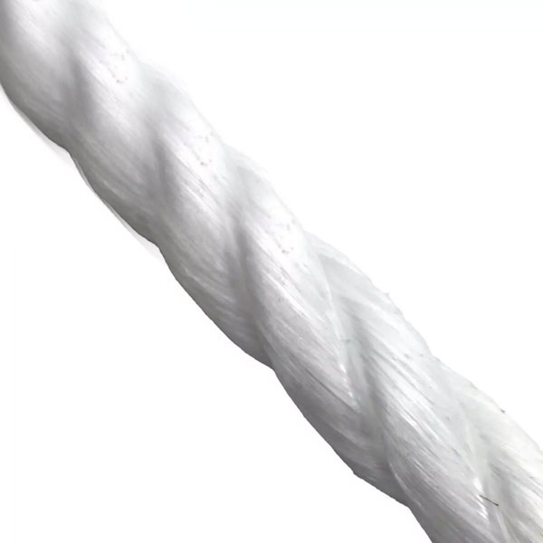 3 Strand Polypropylene 16mm White Coil Nylon Lightweight Rope