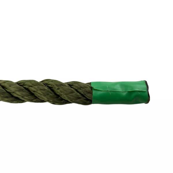 2 Pcs Olive Green Softline Warps Boat Lines High Strength Mooring Ropes