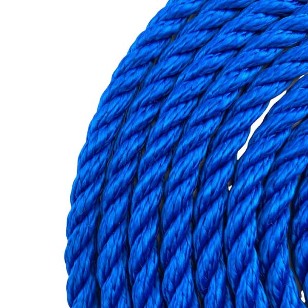 2 Pcs Royal Blue Softline Warps Boat Lines High Strength Mooring Ropes