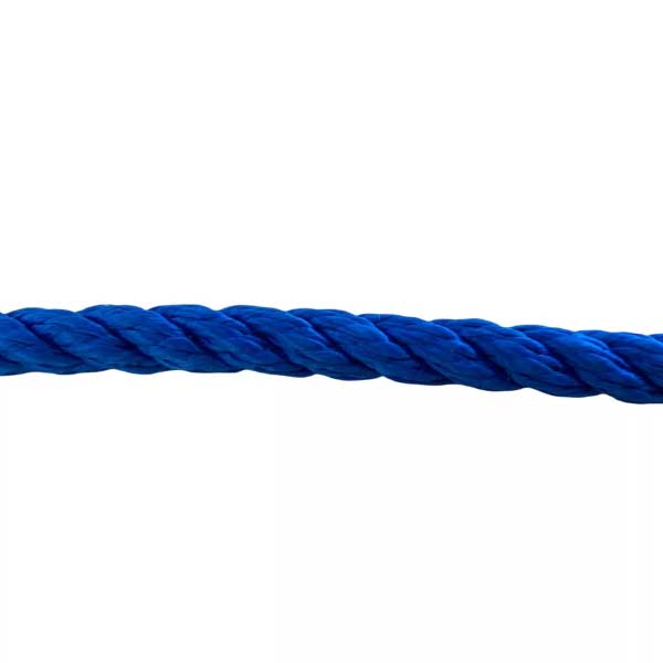 2 Pcs Royal Blue Softline Warps Boat Lines High Strength Mooring Ropes