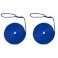 2 Pcs Royal Blue Softline Warps Boat Lines High Strength Mooring Ropes