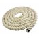 24mm Waterproof Synthetic Cotton White Rope For Decorative Handrails 