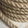 2m Jute Hessian Rope Braided & Twisted For Boating Sash Garden Decking