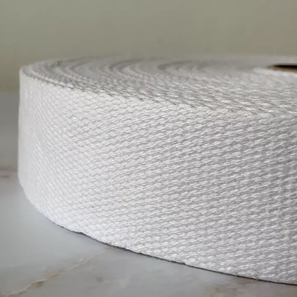 Durable Cotton Webbing Belt Strap Tape - 1 Meter Long