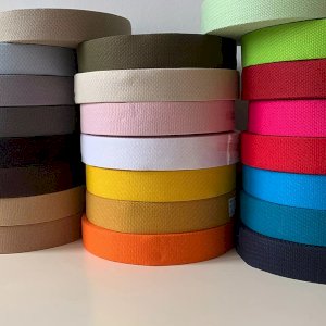 Durable Cotton Webbing Belt Strap Tape - 1 Meter Long