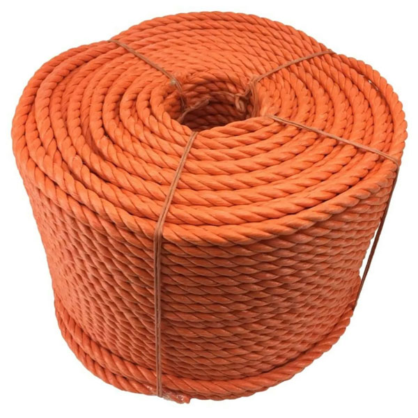 3 Strand Polypropylene Coil Nylon Lightweight Rope