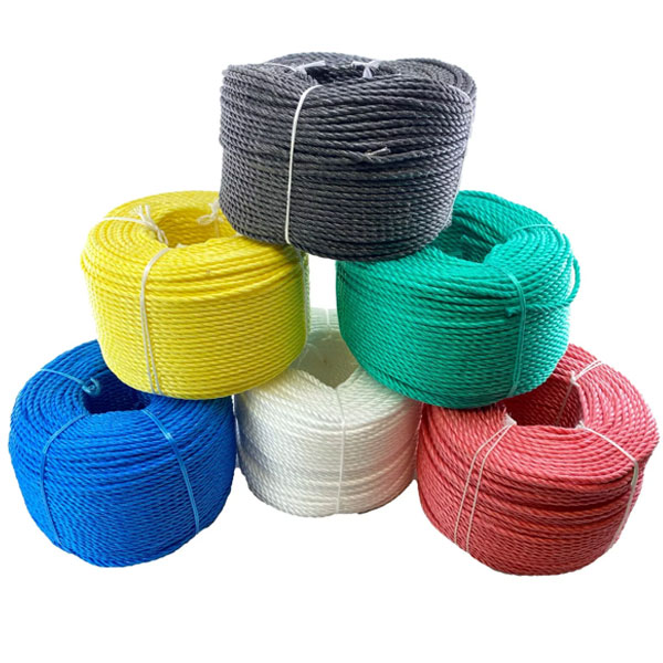 3 Strand Polypropylene Coil Nylon Lightweight Rope