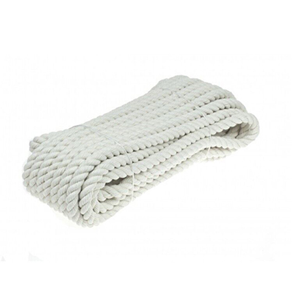 30m Long Sash Cord Twine Natural Cotton 3 Stand Rope For Washing Clothes 