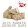 30mm Natural Jute Twisted Rope Hessian Braided Cord For Decking Garden & Boating Sash 