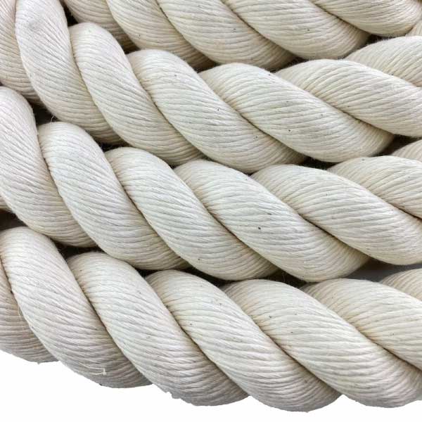 32mm Waterproof Synthetic Cotton White Rope For Decorative Handrails