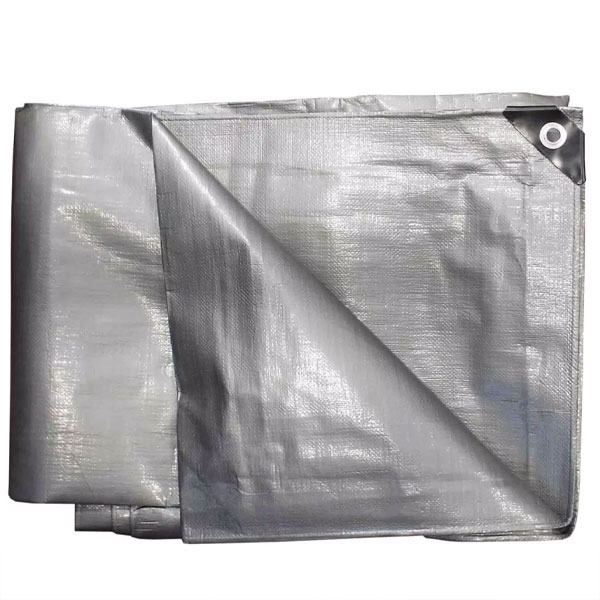 350 GSM Extra Heavy Duty Tarpaulin Waterproof Silver Cover Ground Sheet 