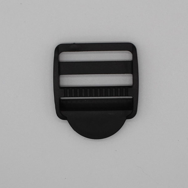 38mm Black Plastic Ladderlock Buckles