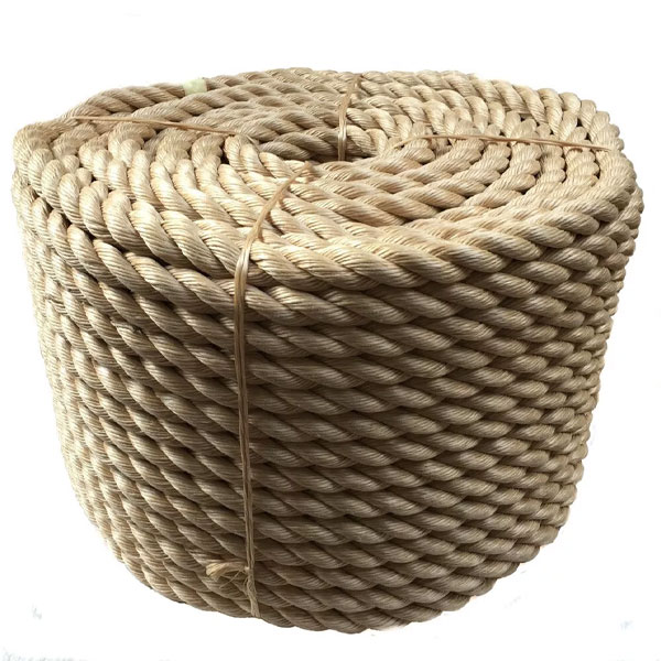 40mm Heavy Duty Synthetic Sisal Rope Twisted Braided For Outdoor Use