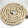 40mm Heavy Duty Synthetic Sisal Rope Twisted Braided For Outdoor Use