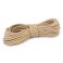 6mm Thick 3 Strand Braided Pure Natural Jute Rope Twisted Cord Twine Sash