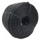 8mm Black Polypropylene 3 Strand Nylon Rope For Marine & Domestic Uses