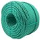 3 Strand Green 8mm Thick Polypropylene Lightweight Nylon Rope Coil