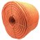 8mm Orange Polypropylene 3 Strand Nylon Rope For Marine & Domestic Uses