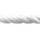 8mm White Polypropylene 3 Strand Nylon Rope For Marine & Domestic Uses