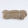 8mm Thick European Flax Linen Hemp Rope Twisted Braided Decking Garden Boating Crafts