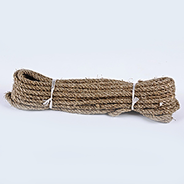 8mm Thick European Flax Linen Hemp Rope Twisted Braided Decking Garden Boating Crafts