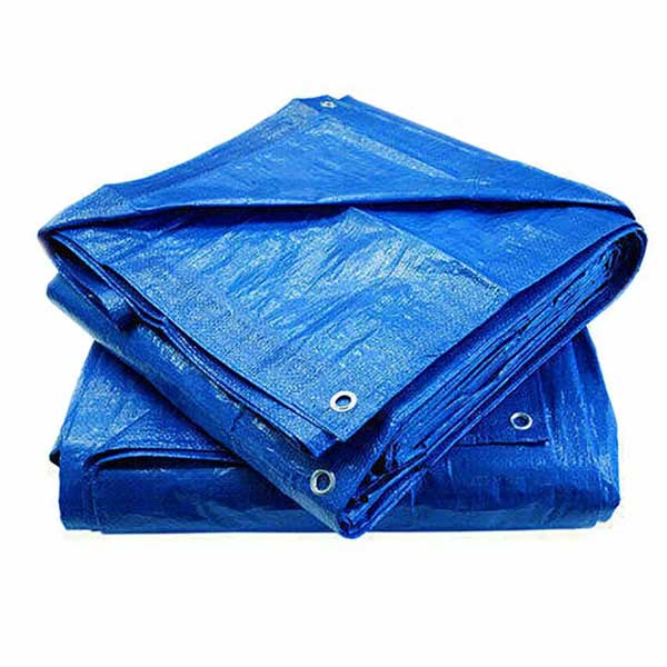 95 GSM Strong Protective Blue Tarp Sheet Strengthened Waterproof Cover