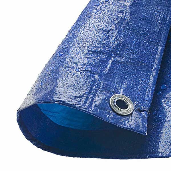 95 GSM Strong Protective Blue Tarp Sheet Strengthened Waterproof Cover