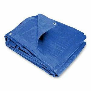 95 GSM Strong Protective Blue Tarp Sheet Strengthened Waterproof Cover