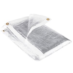 Clear Waterproof 310GSM Flexible PVC Tarpaulins 