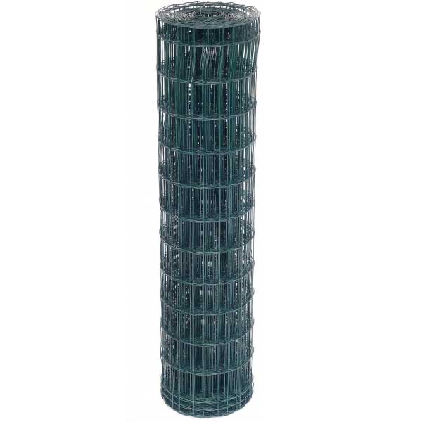 Durable Green PVC Coated Wire Mesh Garden Fence Roll